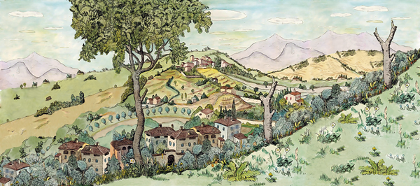 몬타뇰라의 티치노 풍경 1933