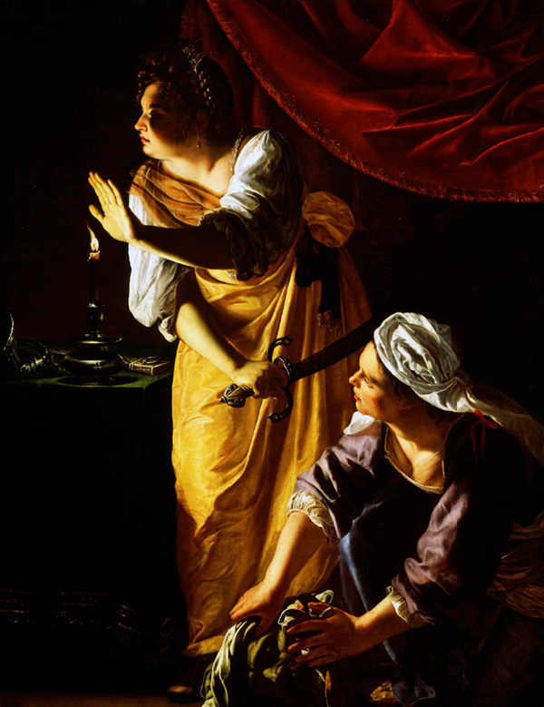 Artemisia Gentileschi, Giuditta e la sua ancella,1625-1627, Detroit Institute of Arts, Detroit