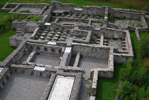 Thermae Pannoniae 지역 로마시대 유적