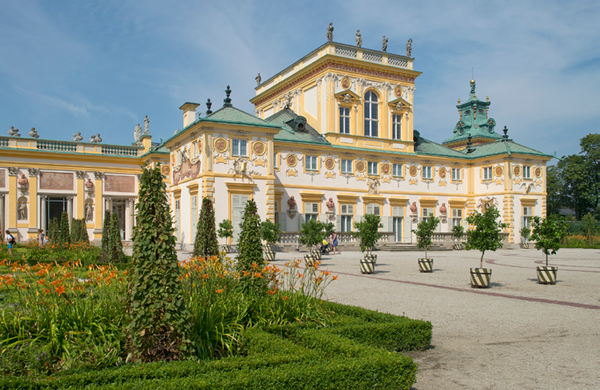Wilanow Palace garden elevation ⓒ Wojciech Holnicki
