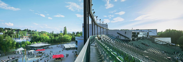 4,500명을 수용하는 브레겐츠 야외오페라극장의 위용