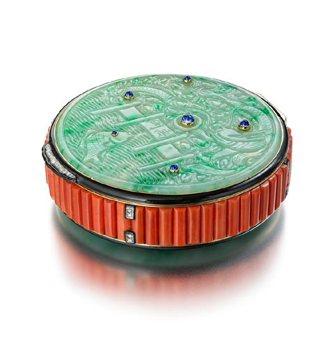 Koi and Dragon Compact by Cartier,Paris, circa 1930 © Doug Rosa