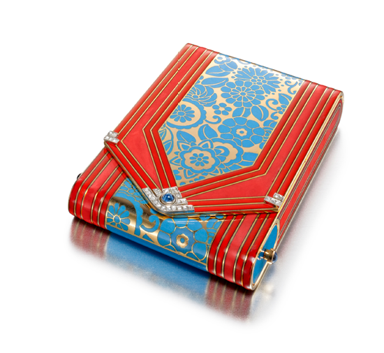 Floral Sash Vanity Case by Strauss,Allard & Meyer, Paris, circa 1925© Doug Rosa