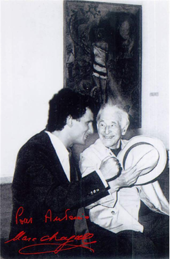 마크 샤갈과 안토니오