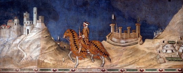 RICCARDO RICCIO DA FOGLIANO Siena – SALA del Mappamondo- Palazzo Pubblico 1328.jpg