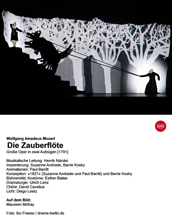 베를린코미쉐오퍼의 최신화제작_마술피리