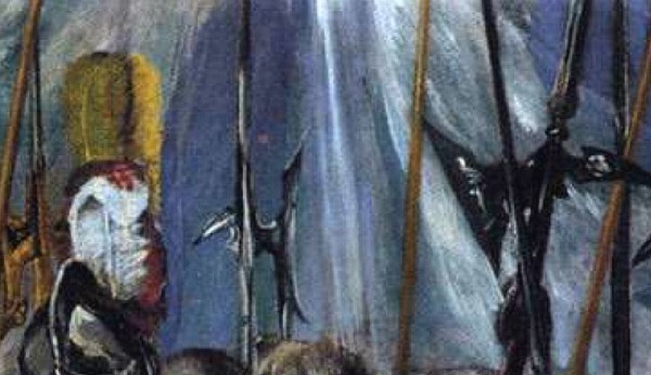 수직으로 빨려들어가는 듯한 구름