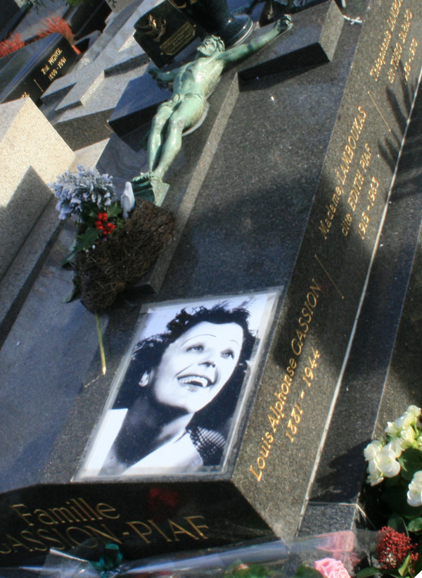 Edith Piaf grave