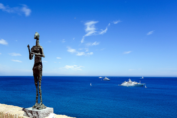 앙티브 피카소 미술관 테라스