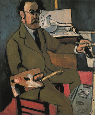 자화상, 앙리 마티스