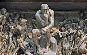 지옥문의 생각하는 사람