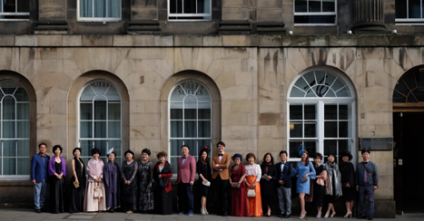 에딘버러에서 M컬쳐스 회원들과