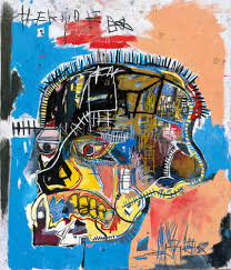 Basquiat, Untitled (Skull),1981 Courtesy Tony Shafrazi Gallery