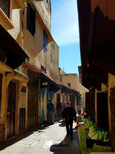 메크네스 골목길