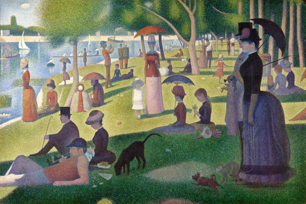 Georges Seurat - Un dimanche après-midi à l_Île de la Grande Jatte (A Sunday on La Grande Jatte) - 1884