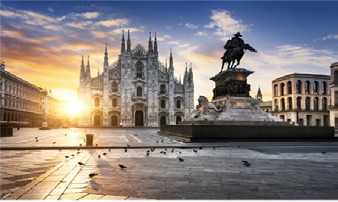 밀라노 대성당 광장