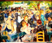 르누아르 ‘물랭 드라 갈레트의 댄스’