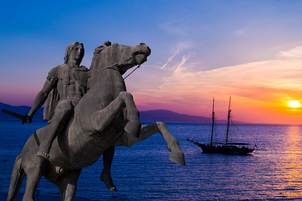 알렉산더 대왕 동상