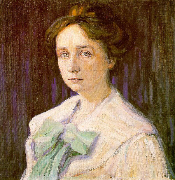 portrait of Gabriele Munter, 1905