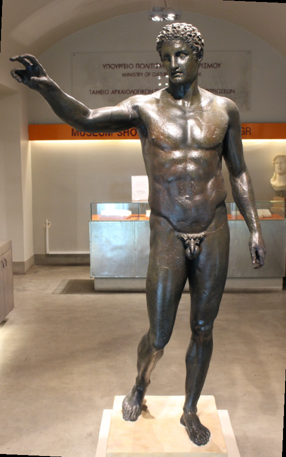 미케네 문명의 청동상