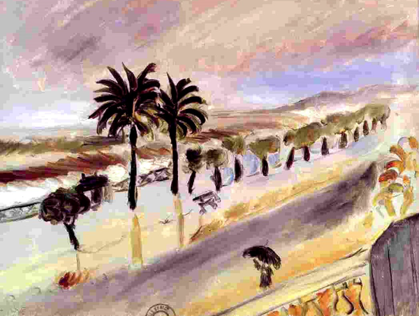 니스의 리비에라해안이 보이는 창 -마티스