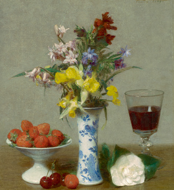 Nature morte dite 《de fiançailles》, 1869© Musée de Grenoble