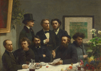 Coin de table,1872© Rmn-Grand Palais (musée d’Orsay)Photo Hervé Lewandowski