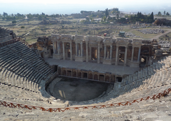 터키 에페소 원형극장