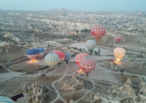 카파도키아 열기구