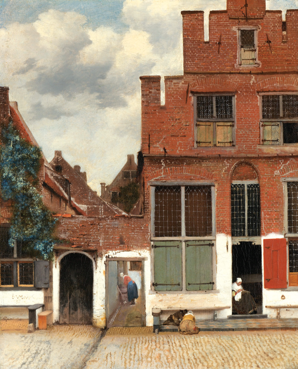 Johannes Vermeer,The Little Street,1657~58