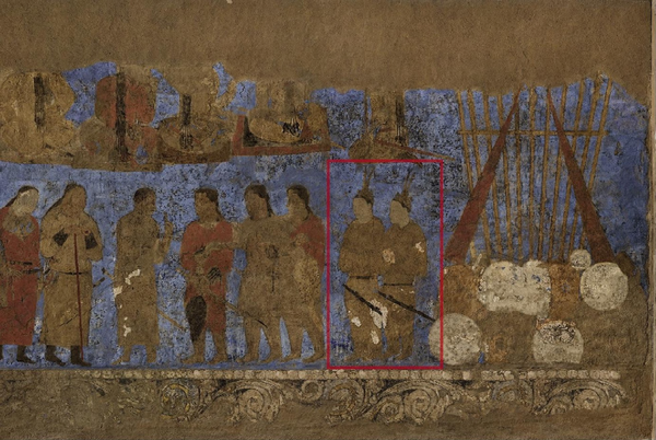 아프라시압 궁중벽화 / 중앙문화재연구원제공