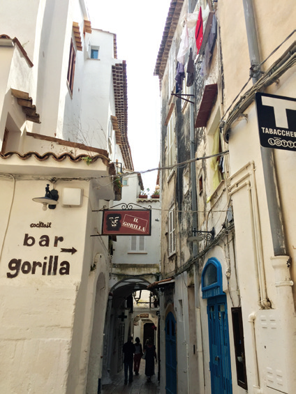 스페르롱가 구시가지 골목들