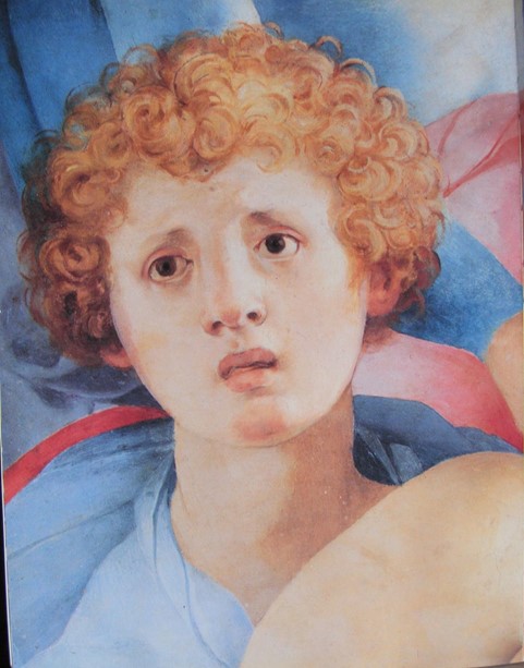 Jacopo Pontormo – Deposition from the Cross- 1526-1528 (particular) – Santa Felicita Church – Florence - Italy