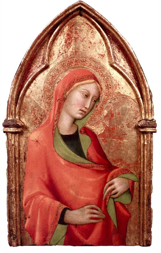 Lippo e Federico Memmi-  Maria Maddalena, Siena, 1325 - Avignon,Musée du Petit Palais