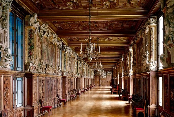 Rosso Fiorentino- Castle of Fontainebleau Paris- Gallery of Rosso fiorentino