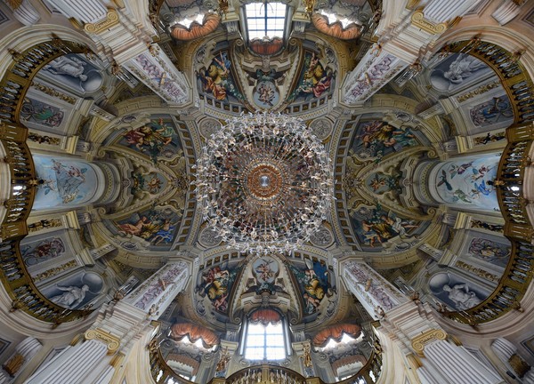 Royal Haunting Residence Stupinigi - Central Hall- 1729-1733- Stupinigi- Turin- Italy