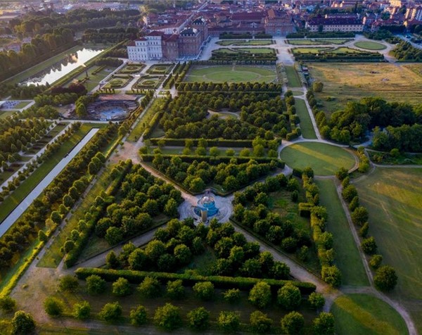 The Palace of Venaria - Part of the garden– 1658-1679 – Turin Italy