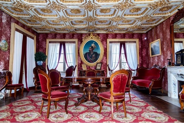 The Palace of Venaria – Room inside – 1658-1679 – Turin Italy