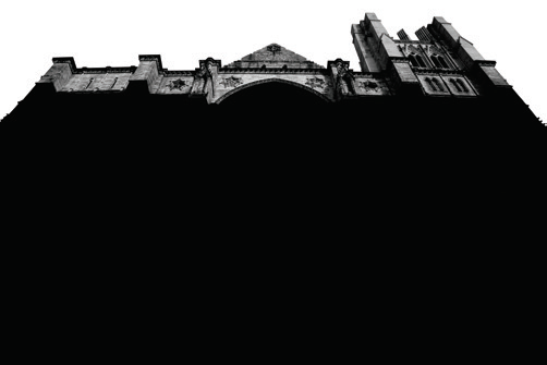 세인트 존 더 디바인 대성당,Cathedral of St.John the Divine,2015, 200×300cm, Oil pastel,Acrylic, UltraChrome pigment onKodak canvas