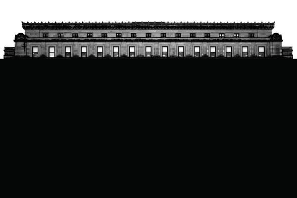 버틀러 도서관, Butler library, 2015, 200×300cm, Oil pastel, Acrylic, UltraChrome pigment on Kodak canvas