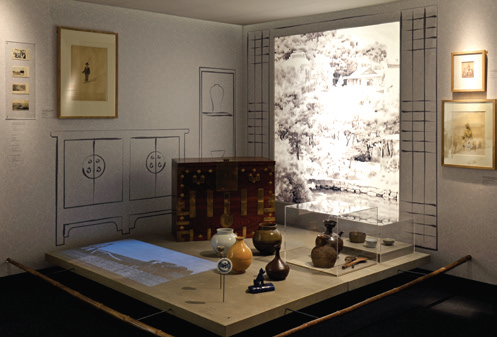 전시장 내부전경 Scénographie Vincent Dupont-Rougier,Photo Gérard Jonca / Sèvres – Cité de la céramique