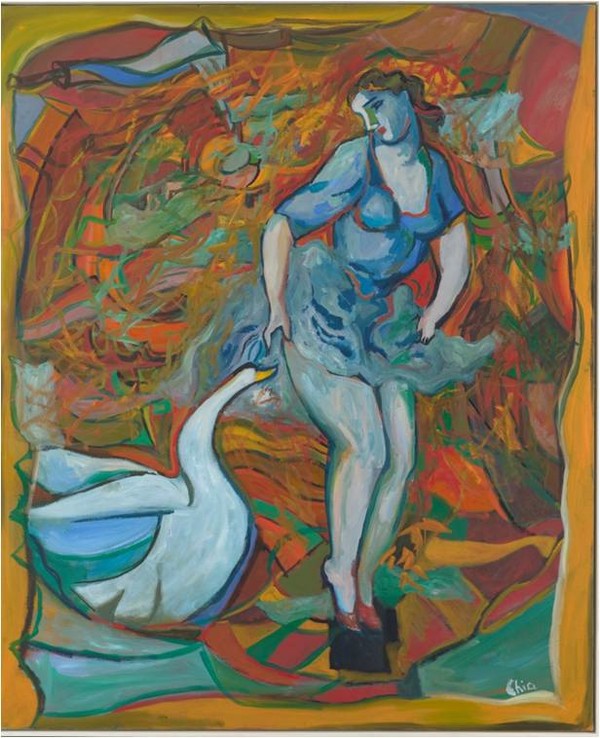Leda and the swan, 2006