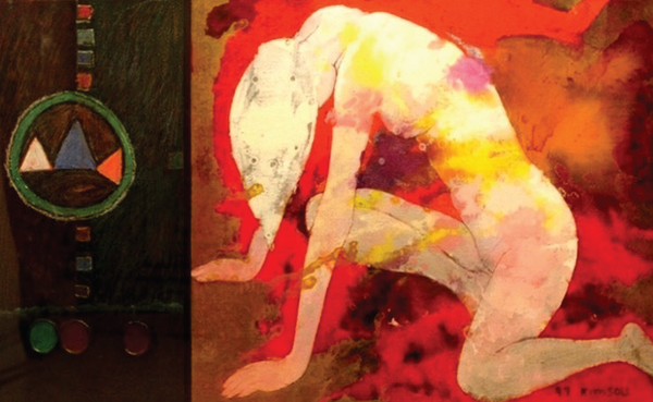 불심, The Mercy of Buddah, 128×73 cm, 1997