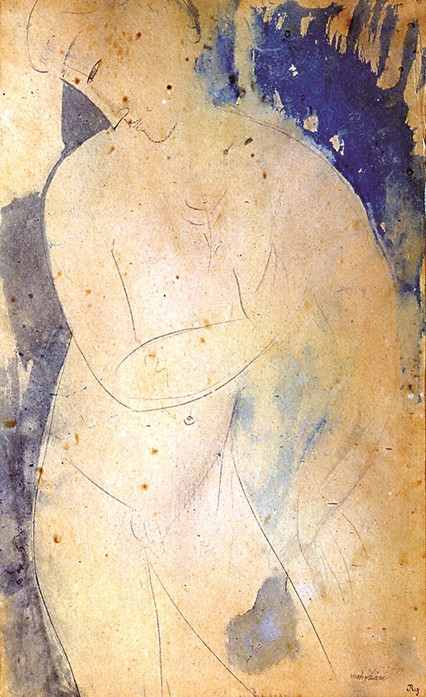 젊은 남자의 누드