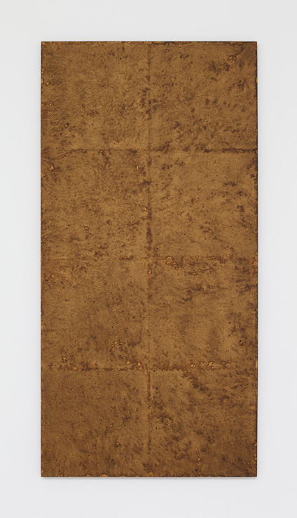 묵고 93103, 1993, 캔버스에 닥종이, 244 x 122 cm,Photo: Claire Dorn, Courtesy Galerie Perrotin