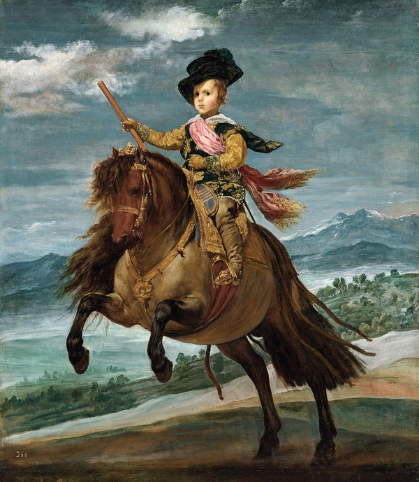 조랑말을 탄 발타자 카를로스 왕자, 1634-1635, 유화, 211,5 x 177 cm, Madrid, Museo Nacional del Prado © Madrid, Museo Nacional del Prado