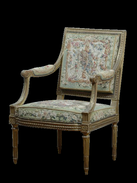 Georges Jacob, Fauteuil « à la reine », 1780~1790, Musée Nissim de Camondo