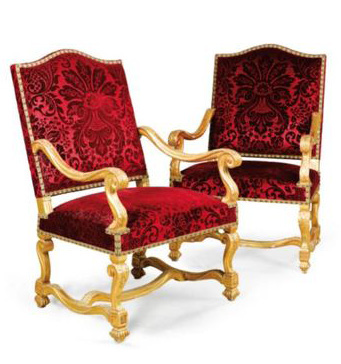 포테이유 (Fauteuils en bois doré Louis XIV)