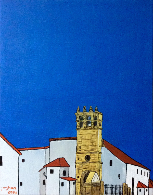 당신이 남긴 하늘, 캔버스에 아크릴, 31cm x 42cm, 2014