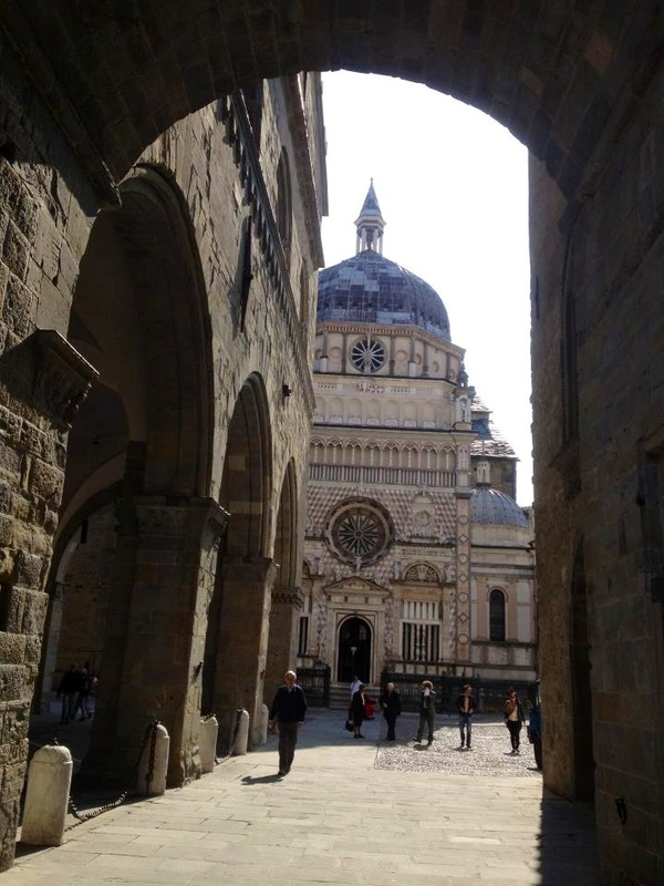 베키아 광장에서 바라본 바질리카 디 산타 마리아 마조레 성당
